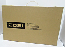 ZOSI 8CH 4 camera, DVR Video Surveillance system Hard Drive Not Included 