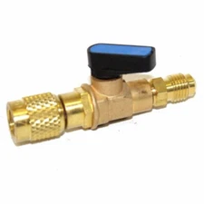 For HVAC AC Reliable Straight Ball Valve Adapter R134a R22 R12 R410a 14