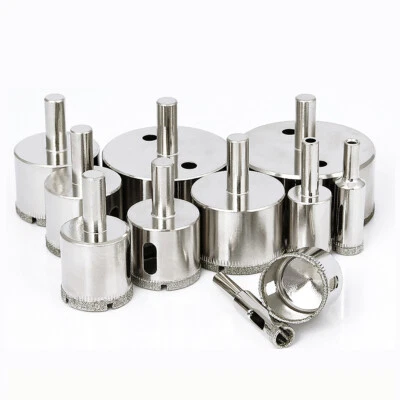 Diamantbohrer Bohrkrone Fliesenbohrer 6mm-200mm für Glas Keramik Marmor Granit - Bild 1 von 4