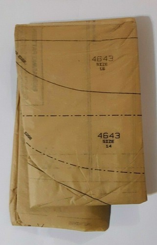 BUTTERICK #4643 MISSES SIZES 12-14-16 TOP SKIRT AND SCARF PATTERN UNCUT  - Picture 4 of 4