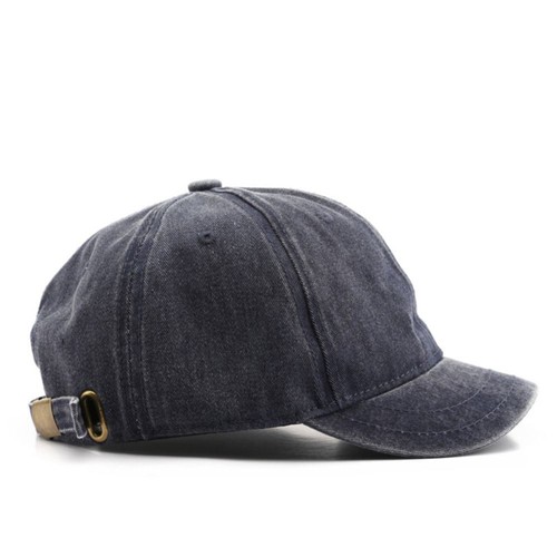 Washed Cotton Peaked Cap Short brim Bucket Panama Cap New Sunscreen Hat Summer - Picture 14 of 14