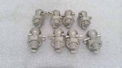 PENN-UNION SW-6 SPLIT BOLT, PUC 8-2 STR AL9CU (LOT OF 8)