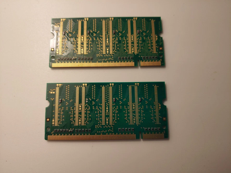 (2) Hynix  128MB   DDR 266MHz CL2.5 SO-DIMM's       FREE Shipping - Image 2 of 2