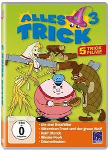 Alles Trick 3 ( 5 Trickfilme: Die drei Holzfäller - ... | DVD | Zustand sehr gut