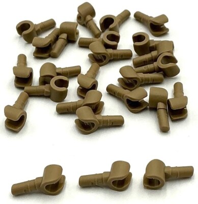 Lego 25 New Dark tan Hands Parts | eBay