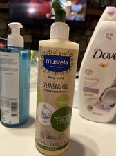 Mustela Organic Cleansing Gel with Olive Oil  Aloe 13.5 oz Exp 2/24