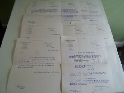 8 Buchstaben Solicitor 4 Flowergate Whitby zu MISS E COOK Holly House, DANBY 1933