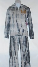 S by Nastia Plus Size Girls Two 2 Piece Tie Dye Hoodie Set 10 1/2-12 1/2 NWT