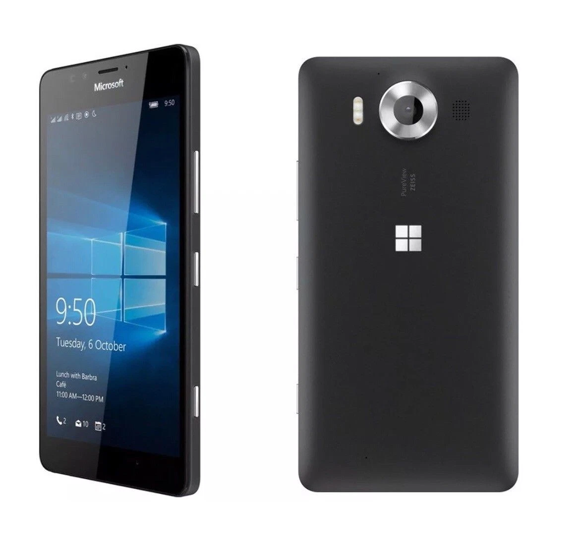 Microsoft Lumia 950 – 32GB Noir (Neuf Sous Blister, Avec Chargeur)