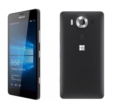 Microsoft Lumia 950 -32GB -unlocked -4G- Black- Windows 10 -single
