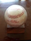 1992 JUAN GUZMAN signed WORLD SERIES Official Baseball Toronto Blue Jays