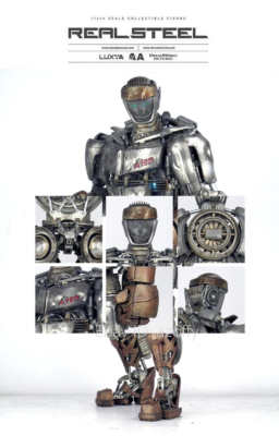 3A 1/6 Scale Real Steel Atom Adam Collectible Action Figure Model