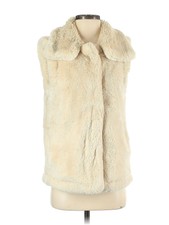 Dylan Women Ivory Faux Fur Vest S