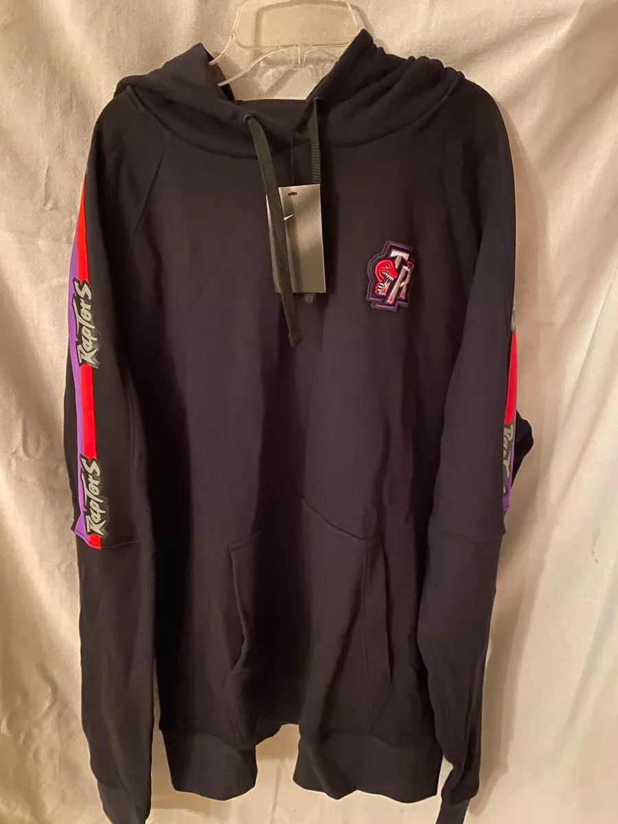 Toronto Raptors Nike Youth Hardwood Classics Club Fleece Pullover Hoodie -  Black