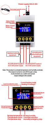 NEW Temperature Humidity High-precision Dual-output Automatic Controller Module