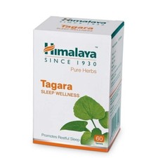 2 x Himalaya Pure Herbs Tagara For Calms Mind Nerve Cells in Brain 60 Tabs