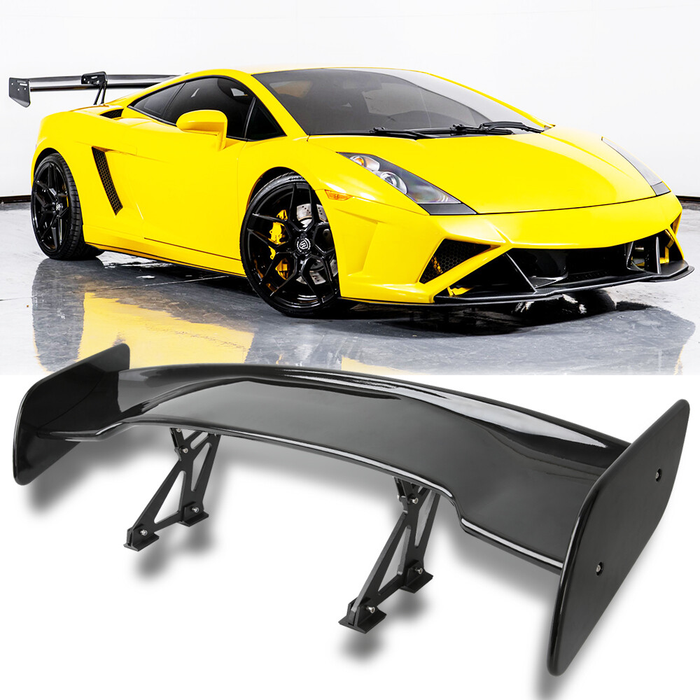 57" Rear Spoiler Wing For Lamborghini Gallardo 2004-2014 Truck GT-Style Glossy