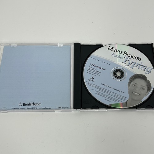 Mavis Beacon Teaches Typing Version 12 Windows PC CD-ROM Broderbund 2001 - Picture 2 of 3