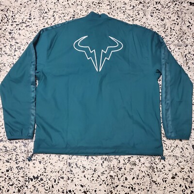 日本未入荷!★Nike Full-zip Tennis Jacket Rafael Nadal Nike DRI FIT RAFA NADAL US SERIES MEN'S TENNIS JACKET