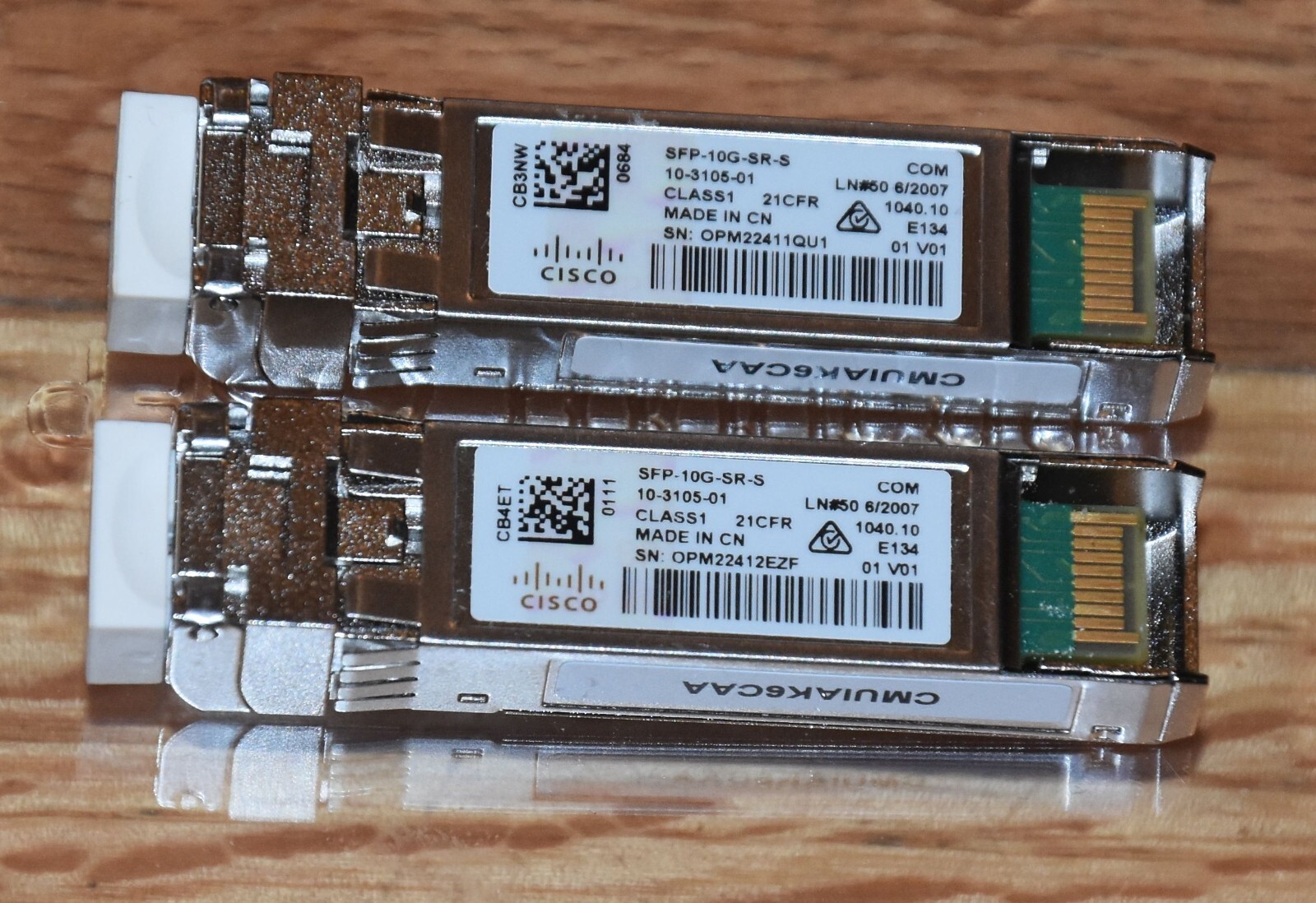 Cisco SFP-10G-SR-S | 10GBase-SR | Ologramma Originale | Garanzia 1 Anno