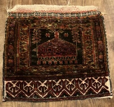 Antique hand knotted bag of oriental origin anc. ethnic art collection