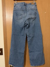 American Eagle Women s Wide-Leg Jeans Stretch...