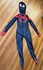 Adult Small Marvel Miles Morales Spider-Man Spandex Costume Cosplay Zentai Suit