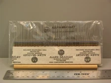 50 Allen Bradley RC20GF685J 6.8 Meg 1/2W 5% Carbon Composition Resistors