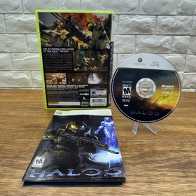 Halo 3 (Microsoft Xbox 360, 2007) w/Manual Refurbished 1 Yr Warranty 