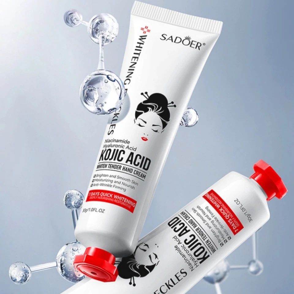 Kojic Acid Beautiful White Skin Rejuvenation Hand Cream Beautiful Autumn And Win - Image 4 of 4