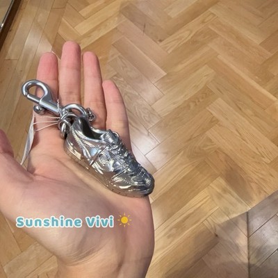 NWT Coach Soho Sneaker Bag Charm CCF86 Silver | eBay