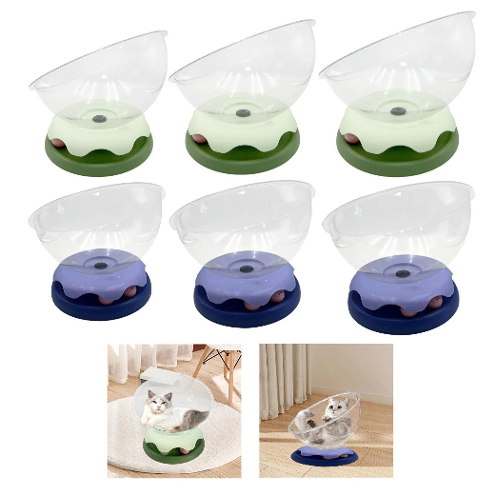 Capsule Cat Bed Cat Hammock Easy to Clean Universal Semi Circular Bed Pet Condo