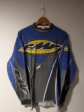 Genuine FMF So Calif Parts Shirt Vintage Made/USA Signatures X-Large Motocross