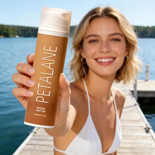 Peta Jane Gradual Body Tan Lotion 7oz - Natural Sunless Self-Tanner - Picture 11 of 12