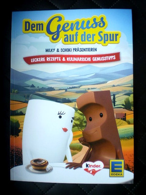 Milky & Schoki Rezeptbuch - Dem Genuss auf der Spur Ferrero + Edeka Gewinn NEU