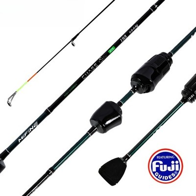 Spinning Fishing Rods XUL Ultralight 0.2g-0.8g 30T Carbon Fiber Fuji Rings Trout