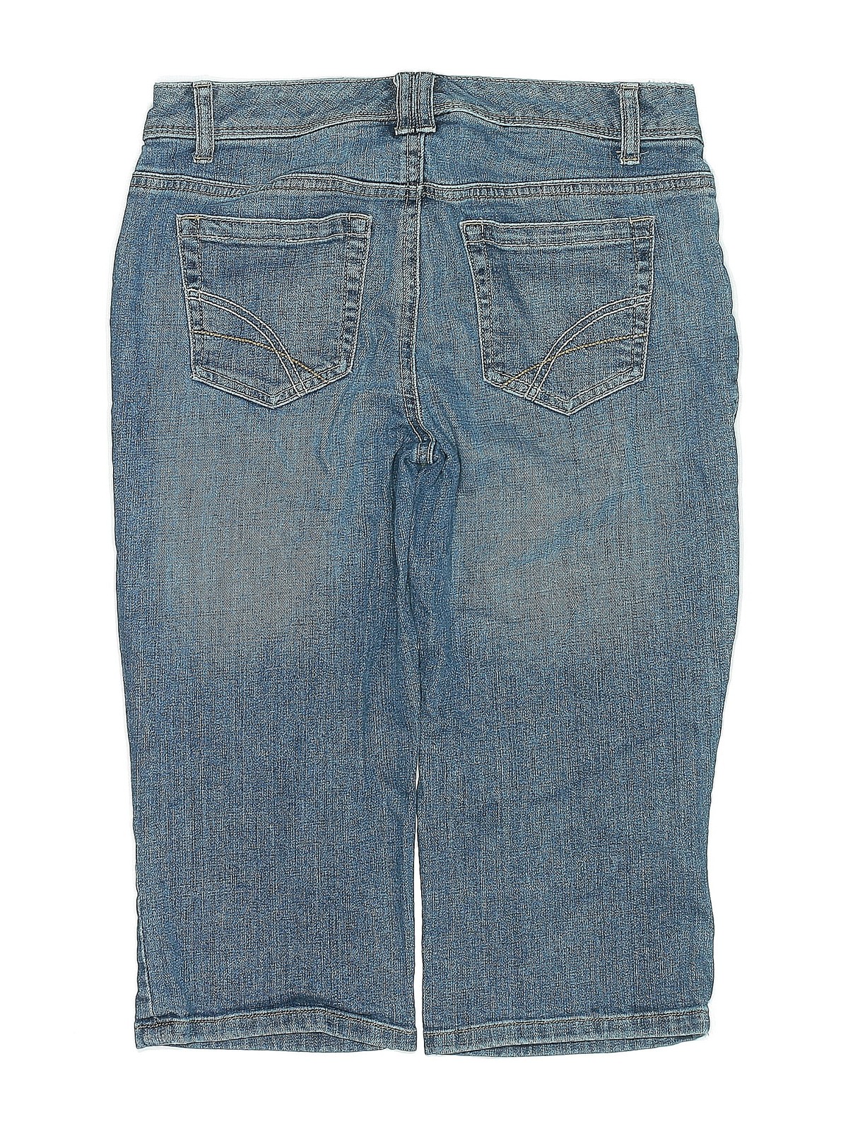 Tommy Hilfiger Women Blue Denim Shorts 4 thumbnail 2