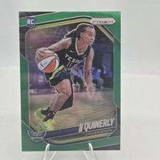 2025 Panini Prizm WNBA - JJ Quinerly #95 Green Prizm (RC)