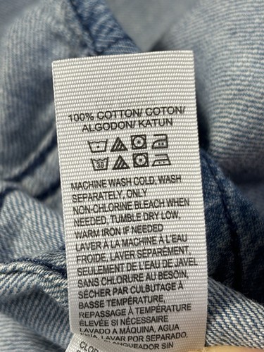 Lucky Brand Westernhemd Denim Perlen Druckknopfleiste Damen Größe Small - Bild 8 von 13
