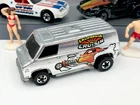 Vintage Hot Wheels Blackwall 1979 Chrome Super Van California Cruisin' - Great!