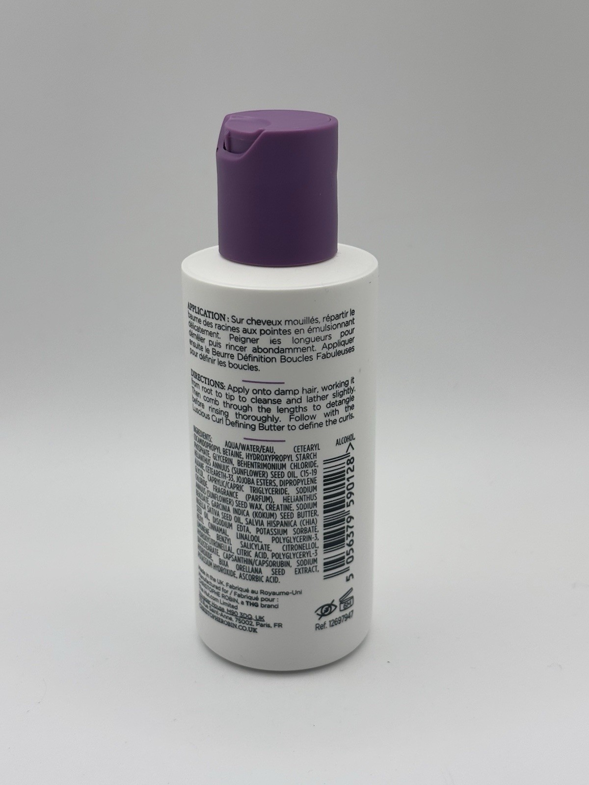 NEW Christophe Robin Luscious Curl Cleansing Balm Travel Size 75ml/2.5oz AUThNTC