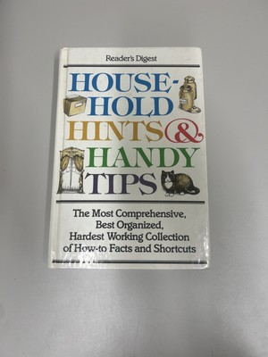 House Hold Hints And Handy Tips Hard Cover Book Used