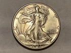 1943-S Walking Liberty half dollar in (AU) condition