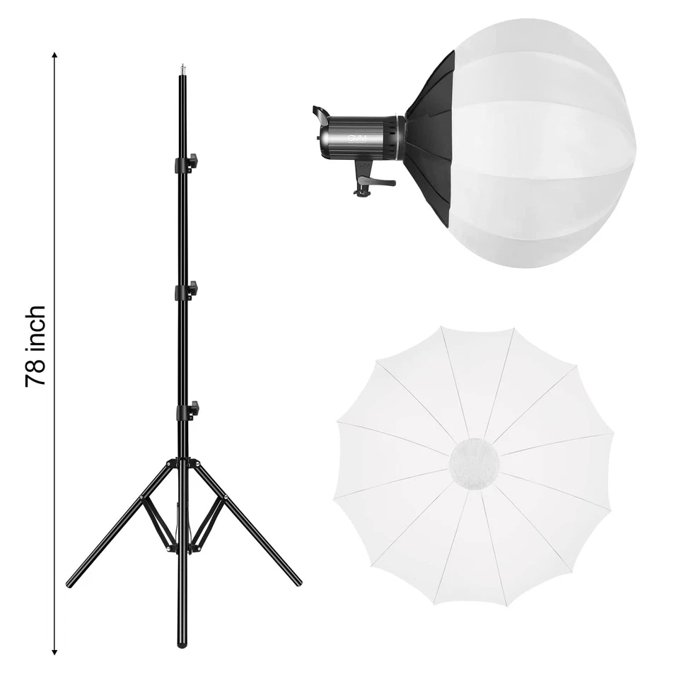 Bi-Color LED Video Light, GVM 100W Photography Lighting with Bowens Mount, AP... - Image 2 of 4