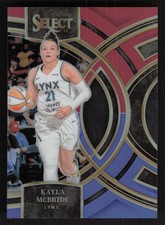 2024 Panini Select WNBA #176 Kayla McBride Red and Blue Prizms #/399