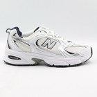 New Balance 530 Unisex Sneakers Casual Shoes Mesh White Silver Navy MR530SG