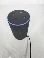 Amazon Echo 2nd Generation Wireless Smart Assistant Speaker - Charcoal Tested 