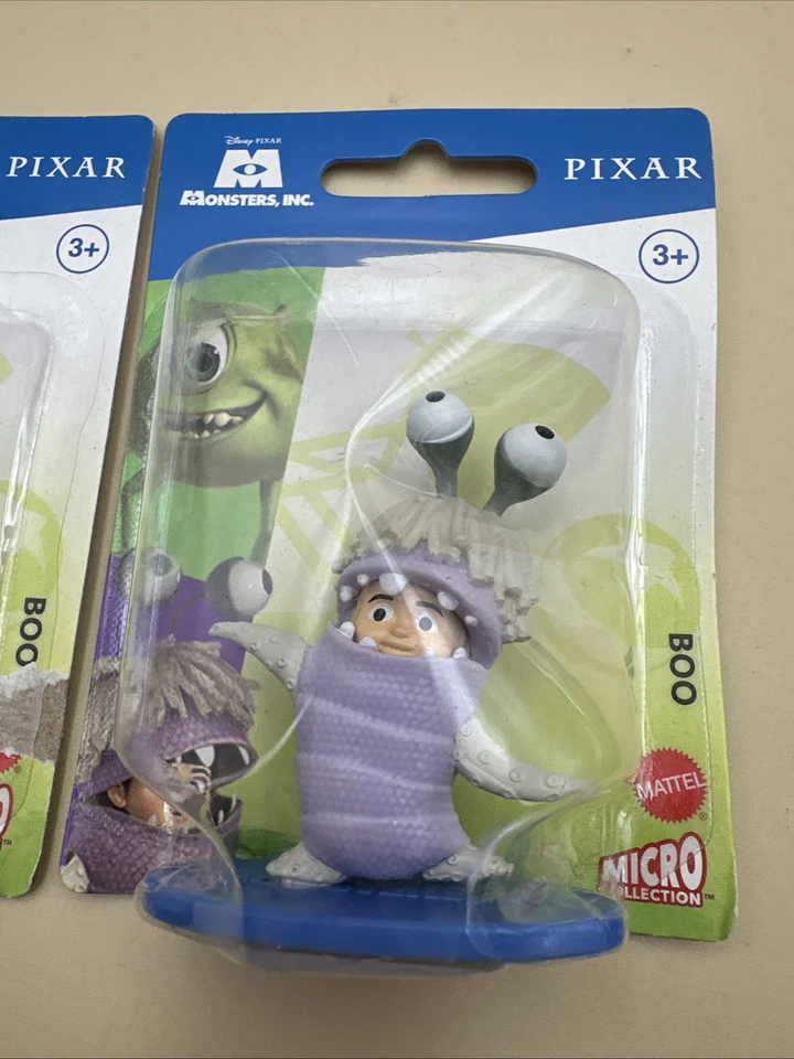 #A9 LOTE DE 2 FIGURAS CAKE TOPPER, MONSTER INC, CAKE TOPPER, FIGURA (BOO) Foto 3 de 4