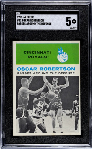Oscar Robertson #61 1961 Fleer card