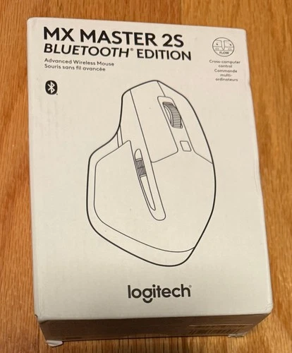 Logitech MX Master 2S Bluetooth Edition Wireless Mouse Black
